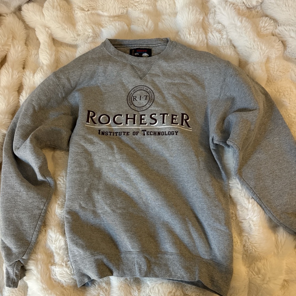 Rochester Institute of Technology Gray Sweater